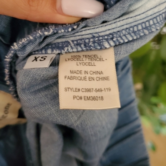 Anthro Samoa Tencel Wide Leg Pants - Picture 7 of 8